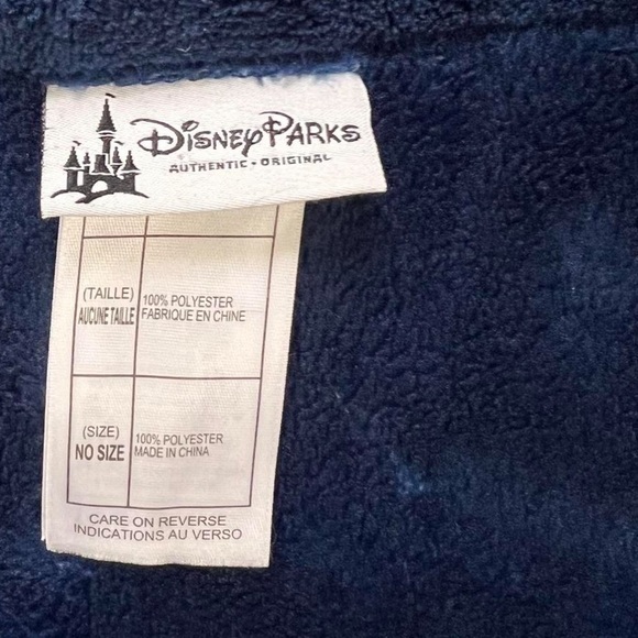 Disneyland Resort Mickey #1 Fan Throw Blanket Plush 50x58 Authentic Disney Parks - Picture 4 of 6